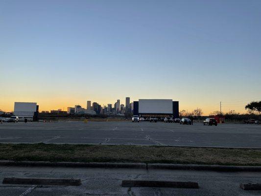 Great views from the drive inn