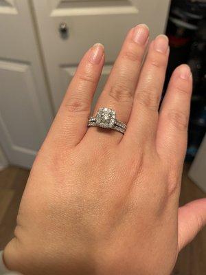 Picture of my beautiful ring