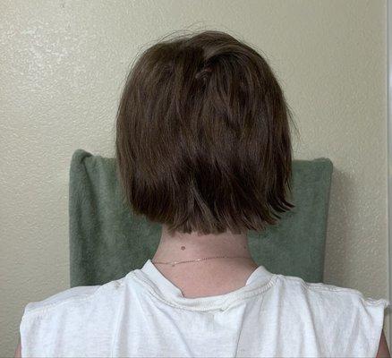 Back of my hair