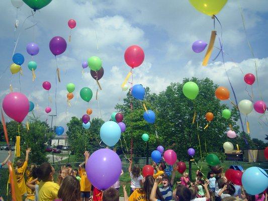 Balloons over Brookridge.