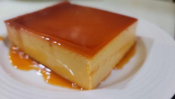 Home made flan