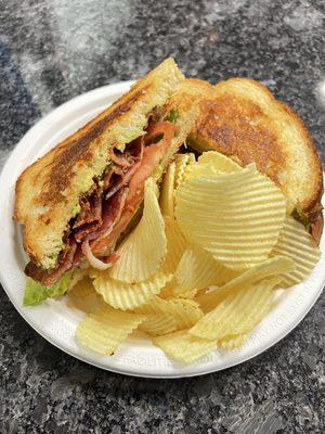 TOASTED BLT With Ruffles!