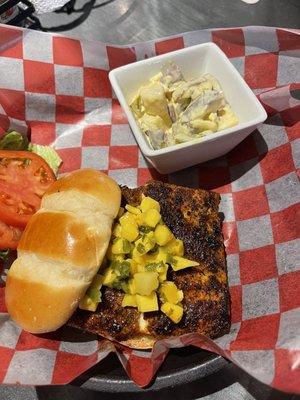 Blackened Mahi Sandwich