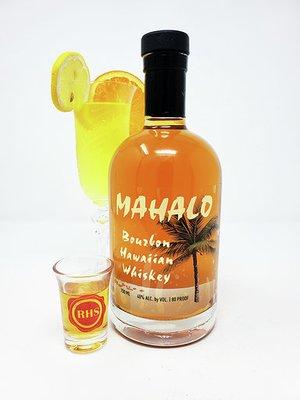 Mahalo Hawaiian Bourbon Whiskey by Royal Hawaii Spirits Distillery Honolulu Oahu