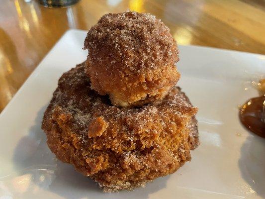 Cinnamon sugar donut- yum!!! I love the made to order donuts