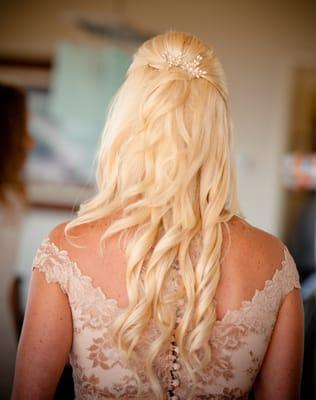 Wedding hair by Brooke