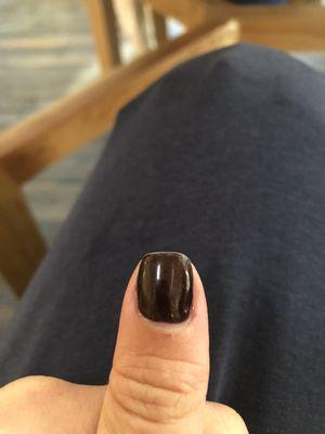 Crooked nail