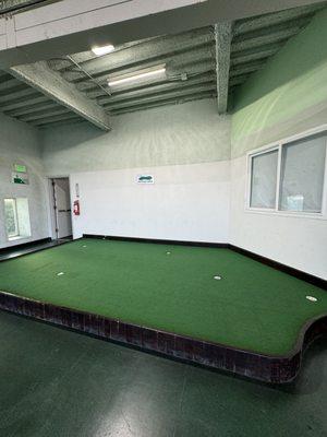 Putting area