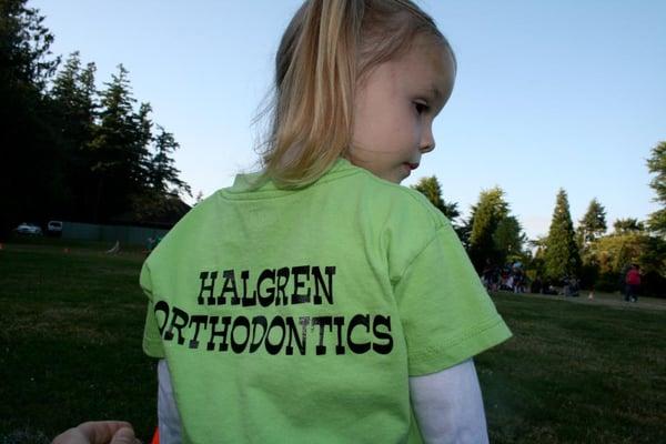 We love our communtity! Halgren Orthodontics proudly sponsors many local teams. Just ask us!