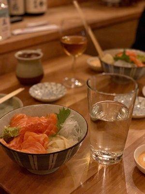 Salmon Chirashi