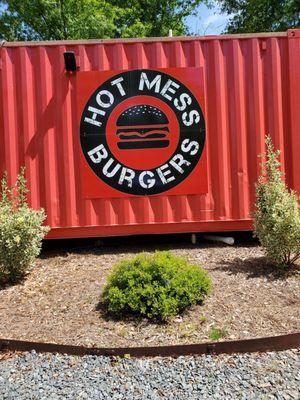 Shipping container restaurant