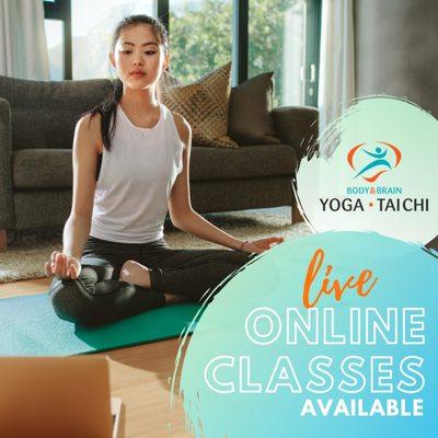 Join us for class from the comfort of home!