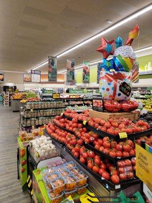 Produce department