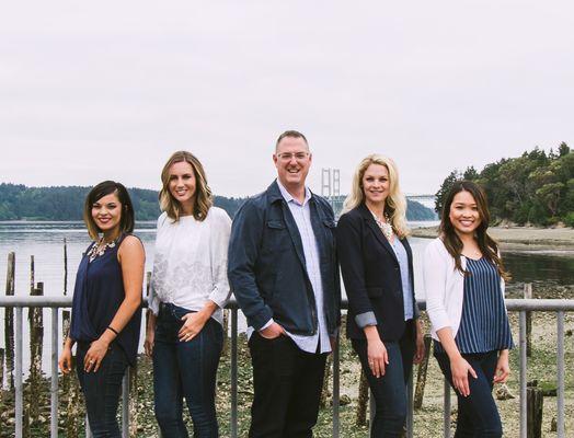 The fabulous Team at Todd Pressley Home Group! Local, knowledgable, professional and perfect heights for symmetrical photos!