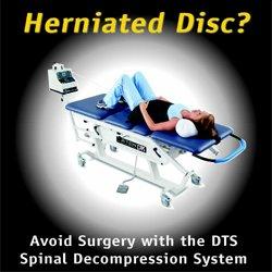 Disc decompression for back and neck disc conditions