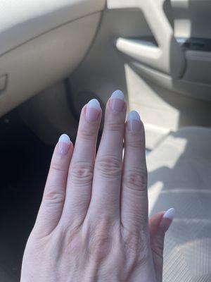 Great job on the French tips! Thank you teresa!