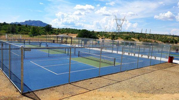 Pickleball courts