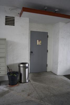 Rear Building Entrance