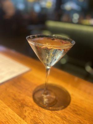 Crazy beautiful martini