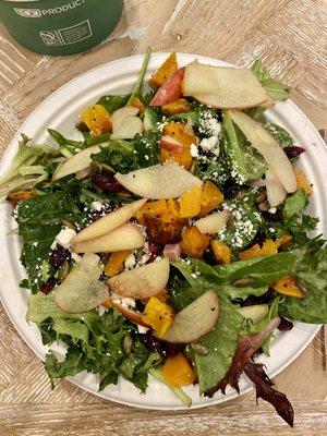 Apple and kale salad