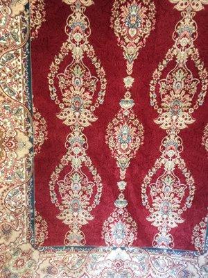 100 percent silk rug Persian kerman desi