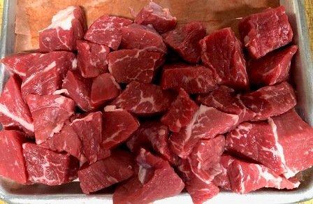 Fresh Cut Beef Cubes