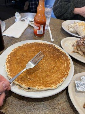 Chocolate chip pancake!