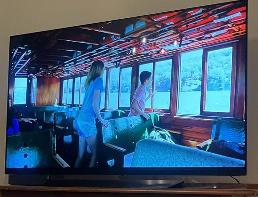 So I'm watching Lakefront Bargain Hunt on tv and what do I see-your boat that I took a ride on a few years ago!