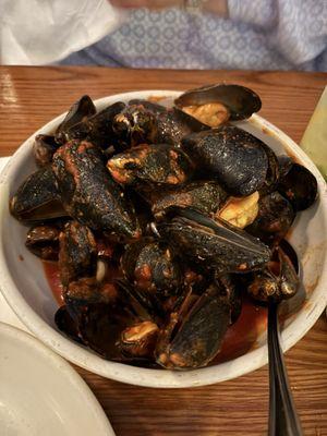 PEI Mussels Marinara - great!