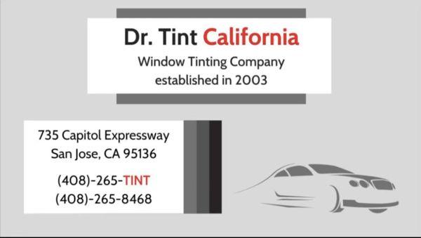 Dr. Tint