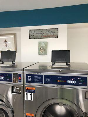 Laundry machines/laundry artwork