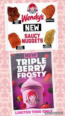 Trying New Things: Saucy Nuggets & Triple Berry Frosty on 7/18/24