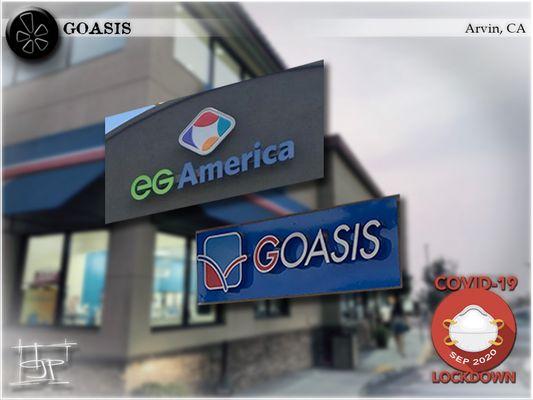 The UK based, EG Group purchased all the Mini Marts from Travel Centers of America, 2018. Which branding to go with? As of now, it's GOASIS.