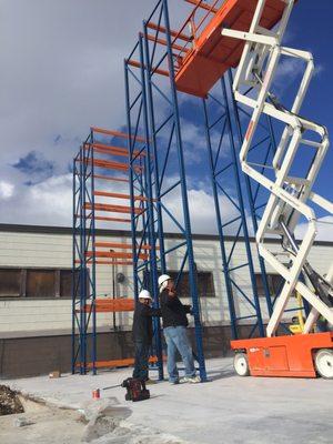 Outdoor Pallet Racking - Design, Installation, and Permitting - 2021