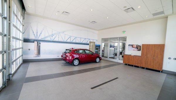 "Celebration Bay" to take delivery of your new or Certified Pre-Owned Subaru!