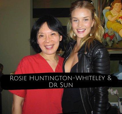 Victoria Secret Angel Rosie Huntington Whiteley loves Dr. Sun!