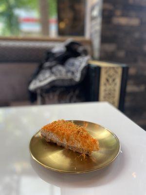 Kenafa Cheesecake