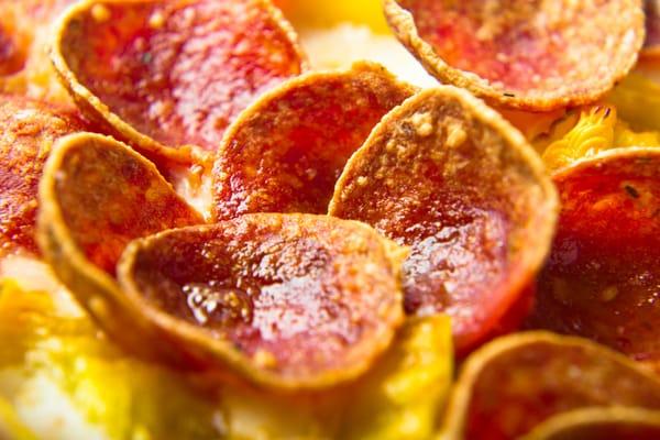 Spicy Pepperoni Closeup!!