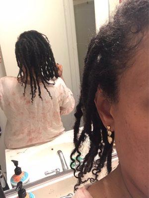 Instant locs