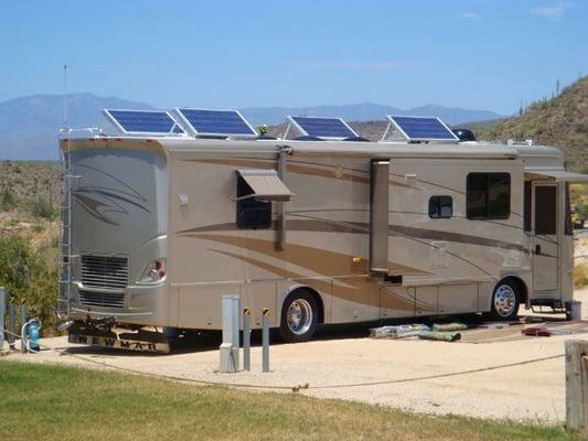 RV installation