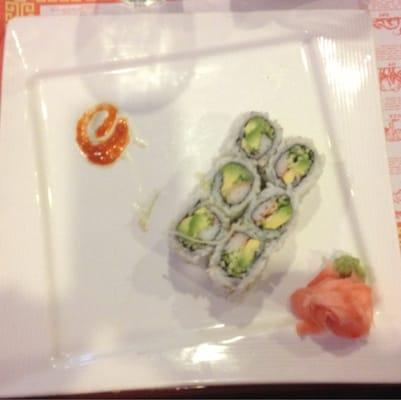 Beautiful presentation of California Rolls!! Tastes as good as it looks!