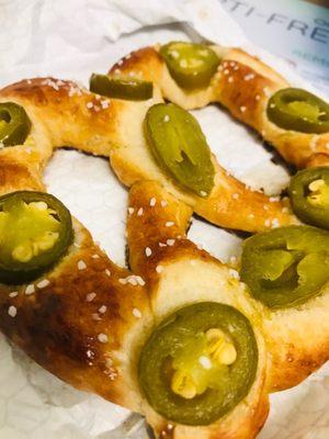 The best Jalapeno Pretzel