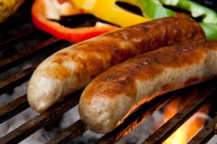 Our sausage is handmade in our store using only the finest ingredients and top quality pork and chicken.