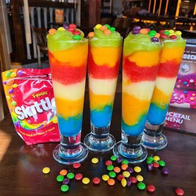 Skittles slushes