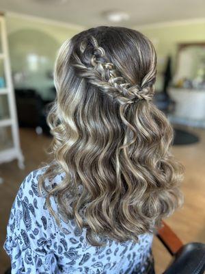 Bridal hair