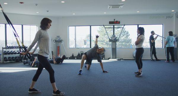 Inside our spacious training room