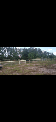 Installed new fence (400 ft)