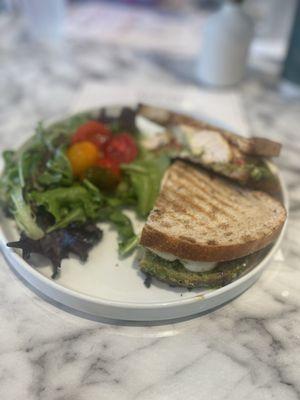 Pesto Chicken Panini