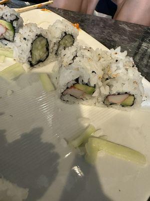 Cali + Cucumber rolls