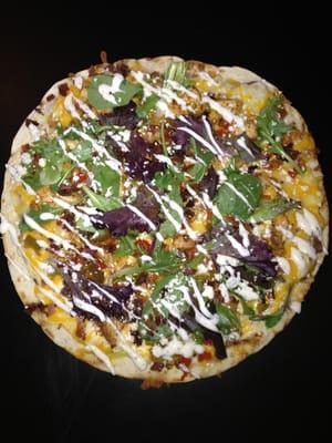 This is our Mexican pizza we have on special